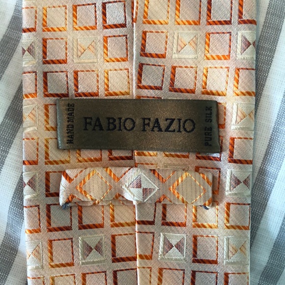 FABIO FAZIO pure silk tie - Picture 2 of 2
